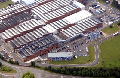 An aerial photo of the Bridgenorth site, part of which consists of the confectionery business sold to Discovery Foils 