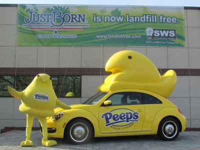 Just Born are the makers of Peeps, Hot Tamales and Mike and Ike.