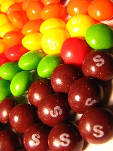 The study assessed the dissolution process of spherical candies such as Skittles - Flickr - mutednarayan