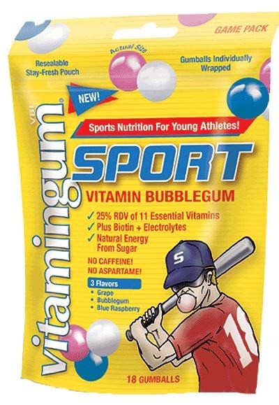 Vitamin gum pioneer targets sports nutrition market with novel bubblegum