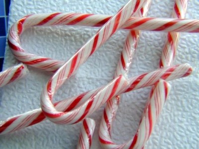 Texture analysis for optimum candy cane
