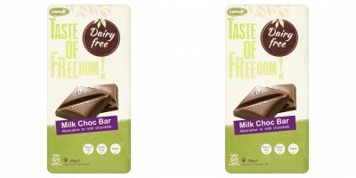 Carmit's new vegan chocolate is made with rice flour, cocoa butter and liquor to mimic milky flavor.  Photo: Carmit 