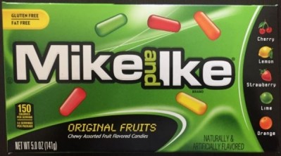 Just Born's Mike & Ike and Hot Tamales and Ferrara Candy's Jujyfruits to face slack-fill lawsuits. Photo: Court papers