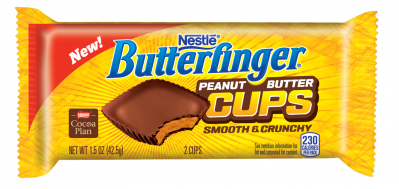 Nestlé Butterfinger Peanut Butter Cups take on Hershey's Reese's