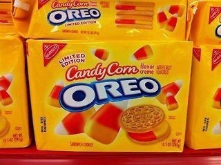 Candy Corn Oreo - Oreo Facebook page