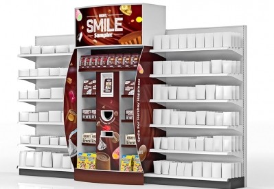 Hershey Smile Sample: Embedded facial recognition software to dispense chocolate