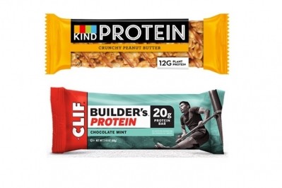Clif Bar and Kind Snacks have engaged in an public spat. Pics: Clif Bar and Kind Snacks