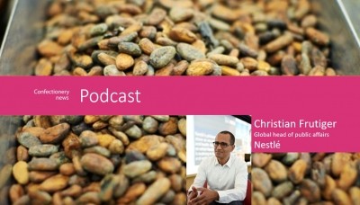 ConfectioneryNews editor Oliver Nieburg interviews Nestlé's head of public affairs Christian Frutiger