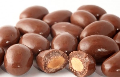 Chocolate covered almonds. Photo: Thew Arnott.