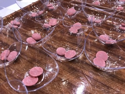 Barry Callebaut unveiled Ruby chocolate in China last year. Pic: CN