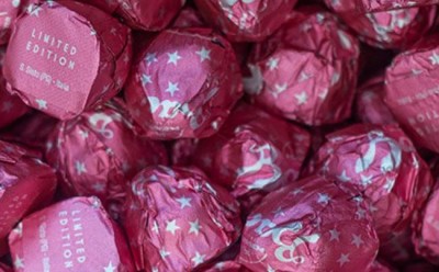 The legendary Baci Perugina is the latest sweet treat to be wrapped in Ruby chocolate. Pic: Nestle