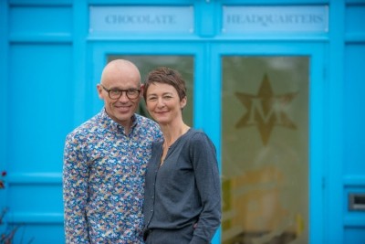 Simon and Helen Pattinson, co-founders of Montezuma's Chocolates. Pic: Montezuma's Chocolates