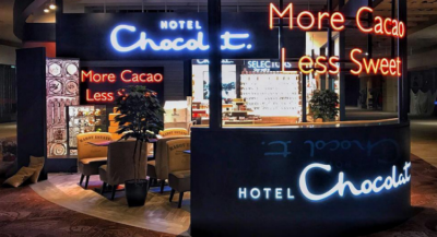 Hotel Chocolat's new outlet in Tokyo’s Aeon Lake Town shopping mall. Pic: Hotel Chocolat