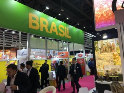Brazil's stand at Yummex 2018. Pic: Confectionery News