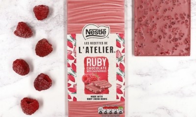 Nestlé launches Les Recettes de l’Atelier with Ruby chocolate. Pic: Nestlé