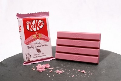 KitKat Ruby, now available across the UK. Pic: Nestlé 