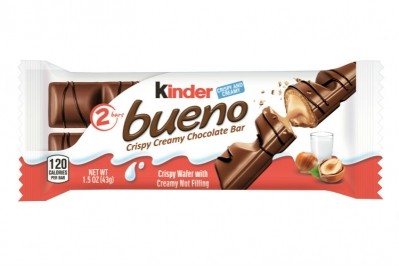 Ferrero officially introduces the US to its popular Kinder Bueno wafer bar at the Sweets & Snacks Expo in Chicago, May 21-23. Pic: Ferrero Group