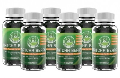Each serving (two gummies) of Matcha Bears provides about 250mg of the finely milled green tea powder, known for its powerful antioxidants. (Photo courtesy of Matcha Bears)