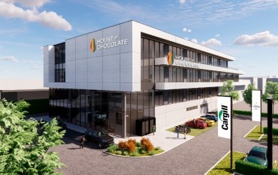 A mock-up of Cargill's new House of Chocolate site in Belgium, scheduled to open in autumn 2021. Pic: cargill