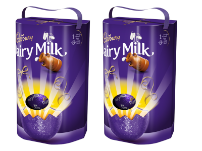 Cadbury Easter eggs are plastic window free this year. Pic: Mondelēz 
