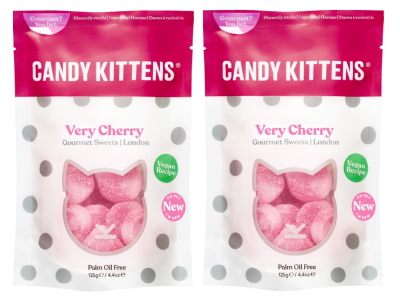 Candy Kittens vegan and veggie sweets are big on flavour and it has just introduced a Very Cherry option. Pic: Candy Kittens