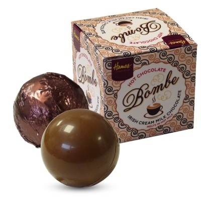 Hames Chocolates' new hot chocolate bombes. Pic: Hames Chocolates