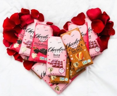 Chocolove's Valentine's hearts. Pic: Chocolove