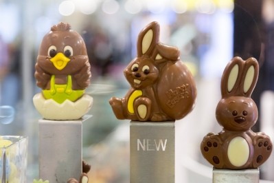 German Easter chocolate bunnies are proving popular with consumers this year. Pic: ISM