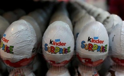 Ferrero has voluntarily recalled batches of Kinder eggs in US as EU launches investigation. Pic: Ferrero