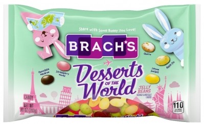 Globetrotting Brach's introduces limited-time-only Desserts of the World Jelly Beans. Pic: Ferrara
