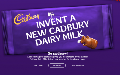 Go 'Madbury! Cadbury has launched a competition for the public to design its next Dairy Milk bar.