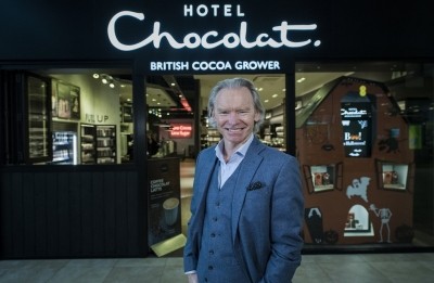 CEO Angus Thirlwell said Hotel Chocolat made 'strong progress' in sales during H1 2018.  Photo: Hotel Chocolat