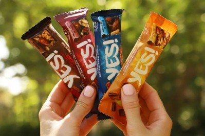 ‘YES!’ bars are the first brand to convert to the new revolutionary packaging technique. Pic: Nestlé