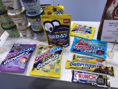 Some of Nestlé’s candy brands seen at NACS Show in Chicago last year.  Pic: CN