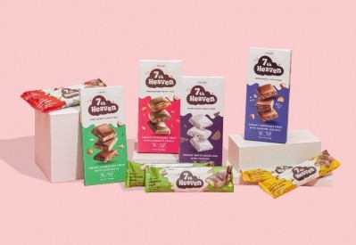  7th Heaven Chocolate's new vegan range is available in the US. Pic: 7th Heaven