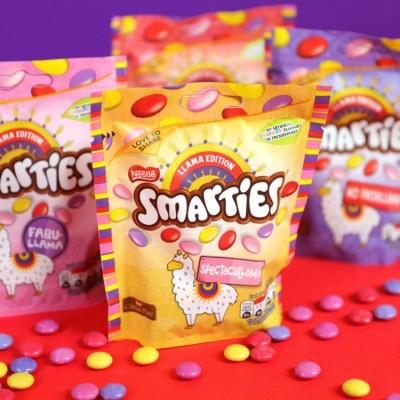 Nestlé's ‘Llama Edition’ Smarties. Pic: Nestlé 