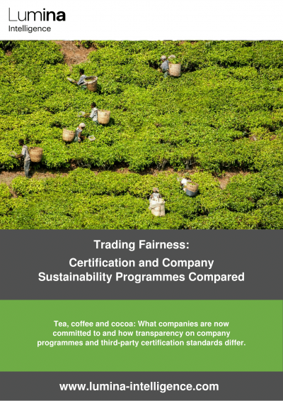 Certification & company sustainability programmes compared