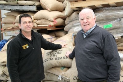 Glenn Yeatman, general manager (left) and Clive Carroll CEO of Commodity Corp. Pic: Solomons Gold