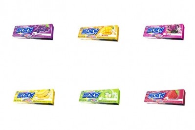 In addition to variety packs, Hi-Chew sells 'sticks' of 10 pieces of a single flavor (RRP $1.39).