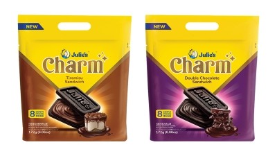 Julie’s is looking to capitalise on the rising trend of indulgence and longstanding demand for chocolate products in the Malaysian market with its new range Charm. ©Julie's