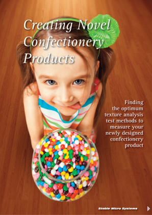 White paper: creating novel confectionery products