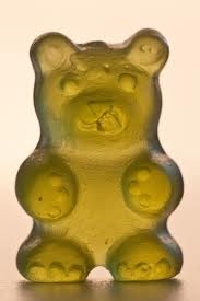 Beware of gummy bears found under the influence...