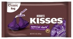 Hersehy makes source of antioxidant claims on products including Herhey's Kisses Special Dark