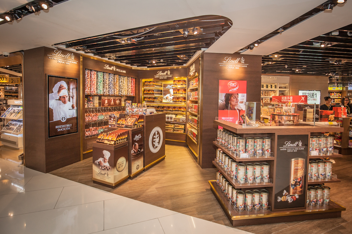 Lindt launches 'shop-in-shop' concept in Hong Kong