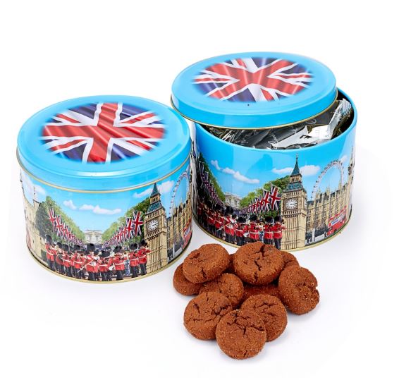 Churchill's Confectionery debuts musical biscuit tin to