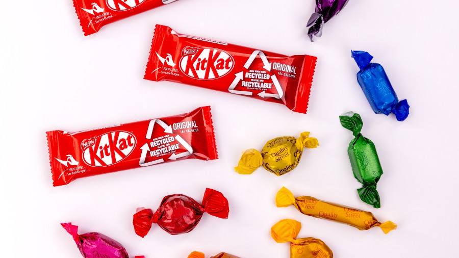Nestlé introduces greener packaging for Quality Street and KitKat